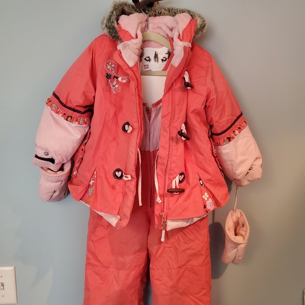 Deux par Deux 2pc snow suit, 30 mos
